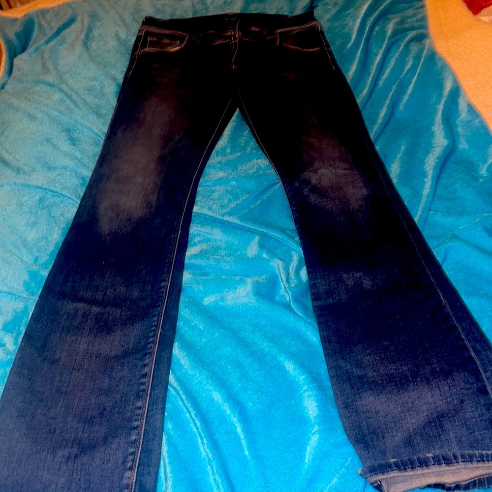 Hudson jeans blue 28 w inseam 33